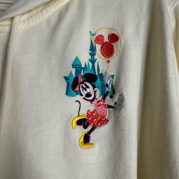 Disney Play in the Park Zip-Up Hoodie – Cream – 2X - Picture 2 of 5